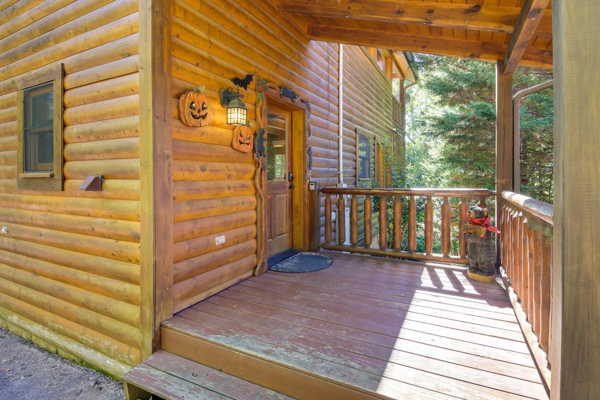 Secluded And Wooded Wears Valley Cabin With Fire Pit! Sevierville Zewnętrze zdjęcie