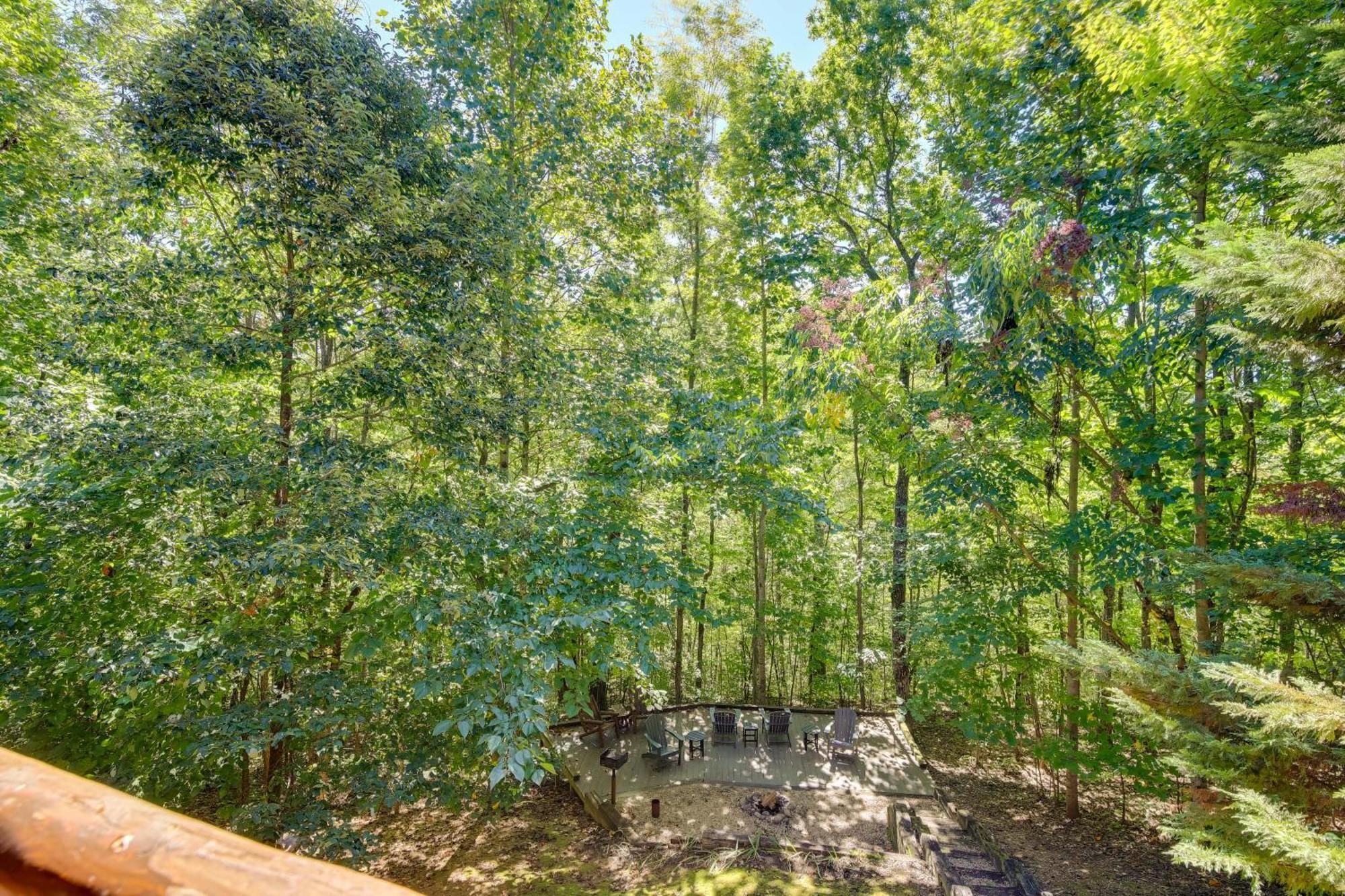 Secluded And Wooded Wears Valley Cabin With Fire Pit! Sevierville Zewnętrze zdjęcie